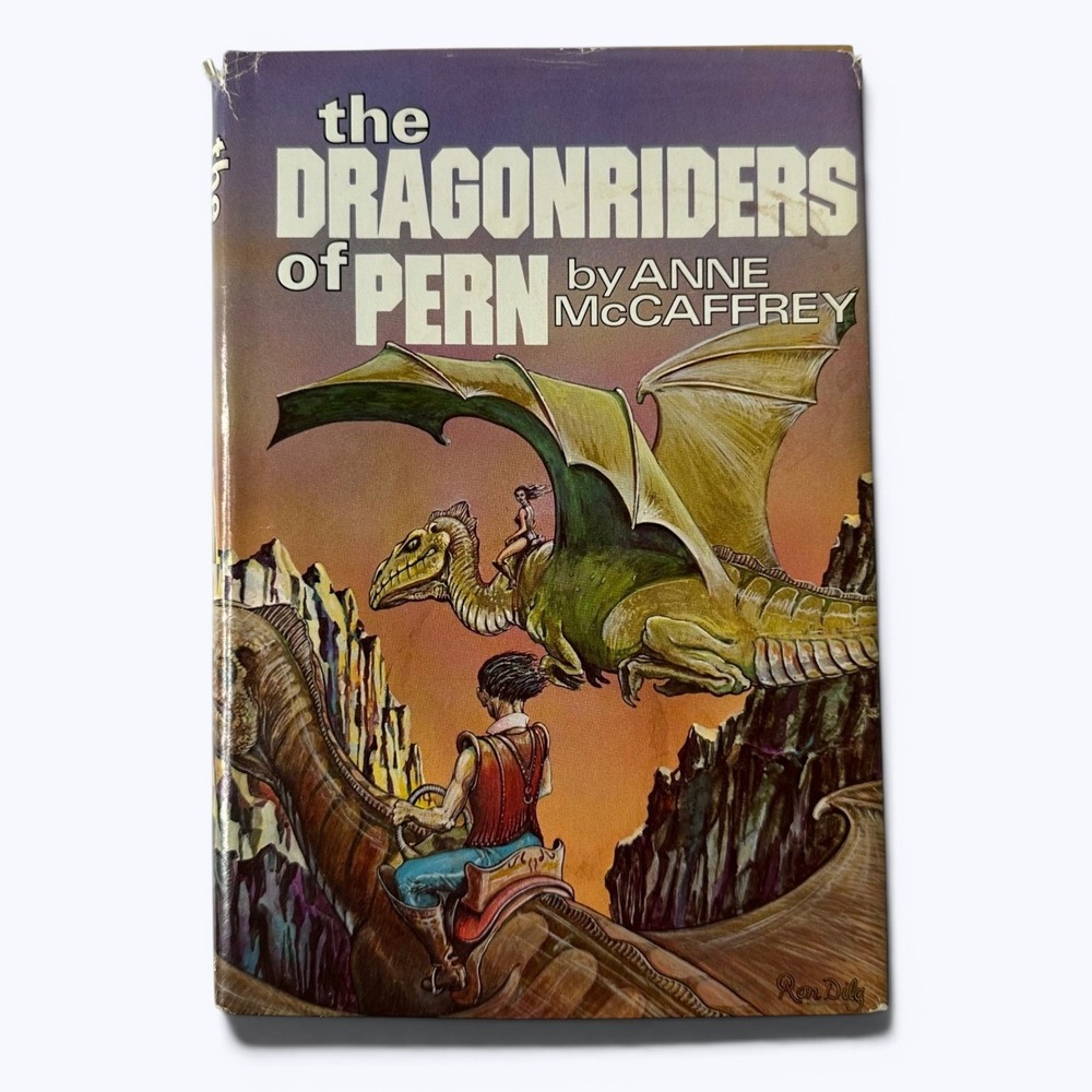 The Dragonriders of Pern Anne McCaffrey Hardcover Book Club Edition 1978 Sci-Fi‎